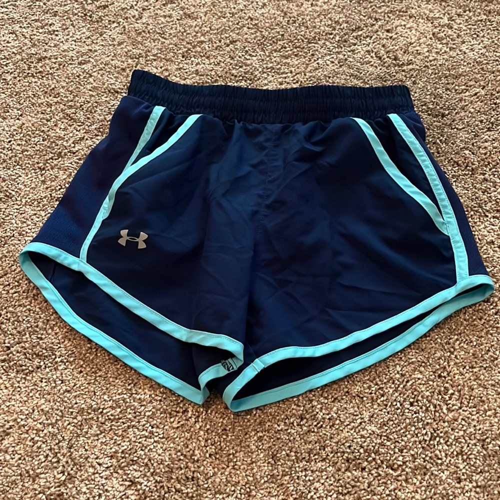 USED Adidas athletic shorts, kids 12